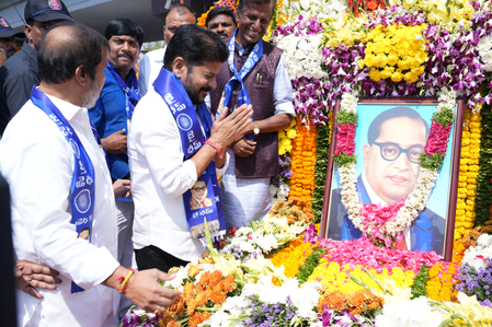 Telangana’s welfare initiatives inspired by Ambedkar’s ideology: CM Revanth Telangana’s welfare initiatives inspired by Ambedkar’s ideology: CM Revanth