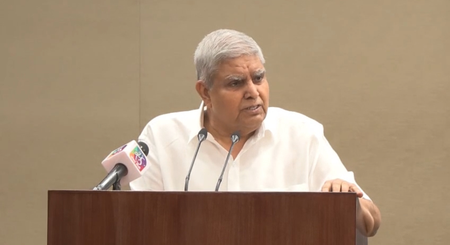 'How come a category beyond law has secured immunity', VP Dhankhar raises questions in judges cash row case