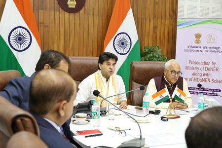 DoNER Ministry facilitate in unlocking Manipur’s growth: Scindia