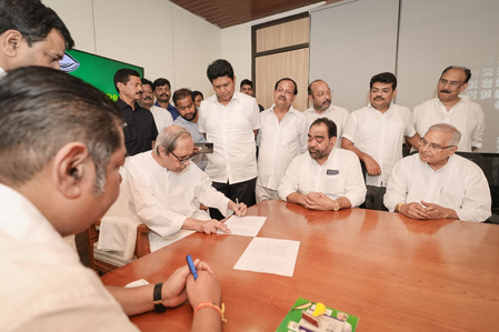 Naveen Patnaik files nomination for BJD’s president position for 9th time