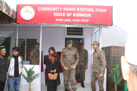 Army launches community radio station in Himachal Pradesh's remote Pooh