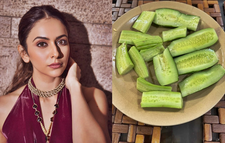 Rakul Preet Singh relishes some homegrown cucumber and Kakdi Rakul Preet Singh relishes some homegrown cucumber and Kakdi