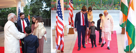 US Vice President Vance calls on PM Modi in New Delhi