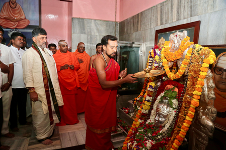 Only Cong govt developed religious sites in K'taka, claims DK Shivakumar