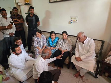 Pahalgam terror attack: Hooda seeks adequate relief, job for Navy officer's family