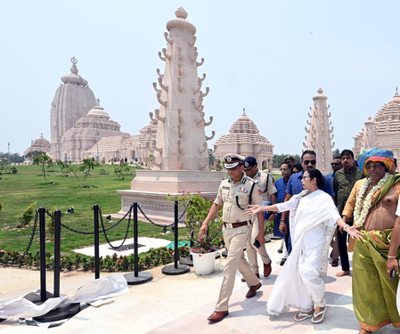 Amid controversy 'Dham' signage removed from site of Digha Jagannath temple