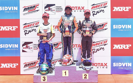 Ishaan, Rivaan dominate opening round of Meritus Cup karting competition