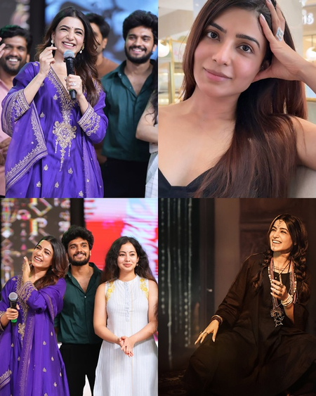 Samantha Ruth Prabhu's April feel is all about going with the flow Samantha Ruth Prabhu's April feel is all about going with the flow