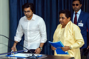 Mayawati defends Akash Anand’s return, asks party workers to encourage him Mayawati defends Akash Anand’s return, asks party workers to encourage him