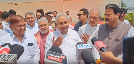 CM Nitish inaugurates 5-star Mahabodhi Guest House, sports complex in Gaya