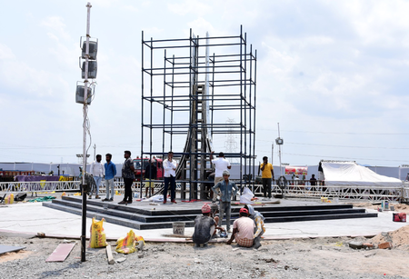 Thousands pouring into Amaravati for capital works re-launch