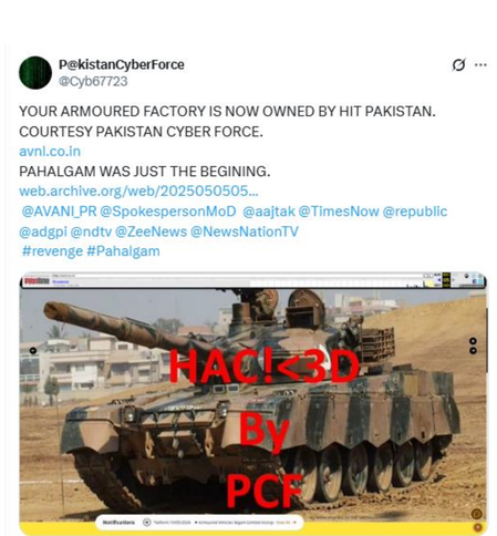 India's defence portals face cyber-attack, Pak group claims to have hacked many websites