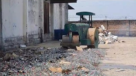 Gujarat: Liquor valued at Rs 52.46 lakh destroyed in Jamnagar