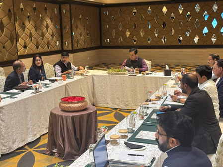 Sonowal takes stock of key port projects, cargo movement amid tensions with Pakistan Sonowal takes stock of key port projects, cargo movement amid tensions with Pakistan