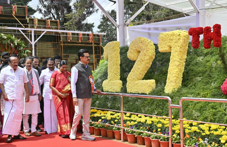 Tamil Nadu CM M.K. Stalin inaugurates annual flower show in Ooty