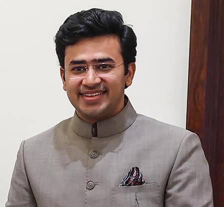 BJP MP Surya opposes Karnataka govt's move to extend Metro to Tumakuru