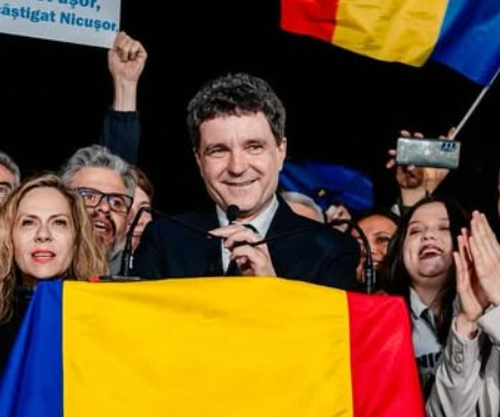 Nicusor Dan leads in Romanian presidential runoff: Exit polls Nicusor Dan leads in Romanian presidential runoff: Exit polls