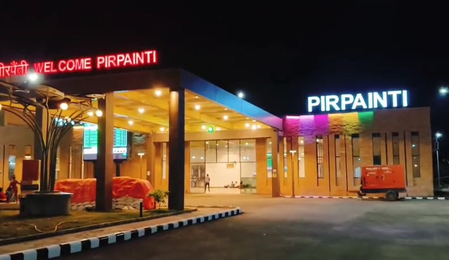 Bihar: Pirpainti railway station gets grand makeover under ABSS Bihar: Pirpainti railway station gets grand makeover under ABSS