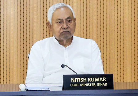 Nitish Kumar flies to Delhi for NDA chief ministers' meeting with PM Modi