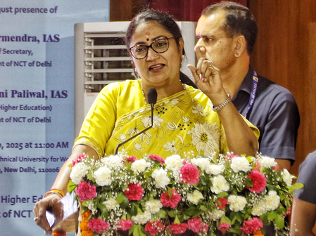 Delhi CM slams previous AAP govt for corruption, showcases 100-day work Delhi CM slams previous AAP govt for corruption, showcases 100-day work