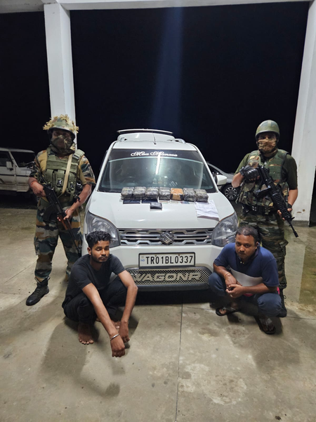 Drugs worth Rs 16.72 crore seized in Mizoram, Tripura; three held