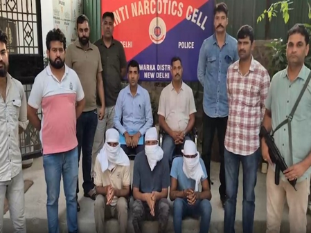 International drug syndicate busted in Delhi's Dwarka; three arrested