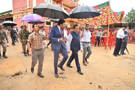 Manipur: Union Home Secy assures displaced people of govt’s resettlement plans