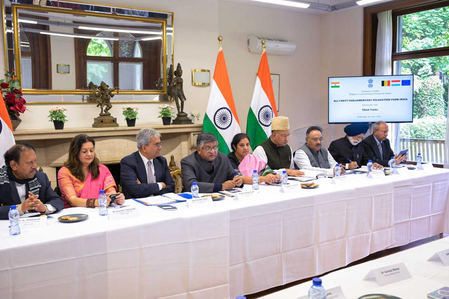 In Brussels, Indian delegation conveys unified message of zero tolerance against terrorism In Brussels, Indian delegation conveys unified message of zero tolerance against terrorism