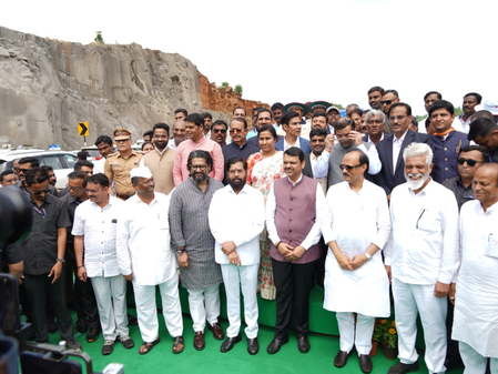 CM Fadnavis inaugurates final phase of Nagpur-Mumbai 'Samruddhi Mahamarg', says path to prosperity delivered