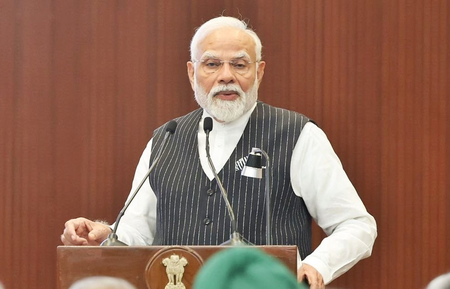 Youth key builders of Viksit Bharat, will always give them opportunities to shine, says PM Modi