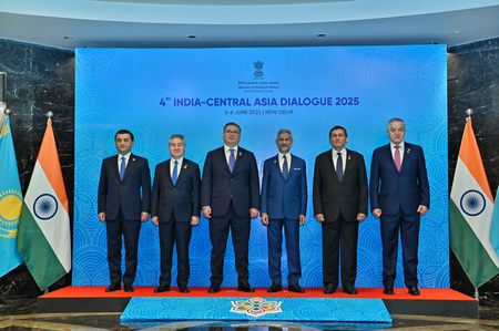 4th India-Central Asia Dialogue begins in New Delhi; EAM Jaishankar receives his counterparts