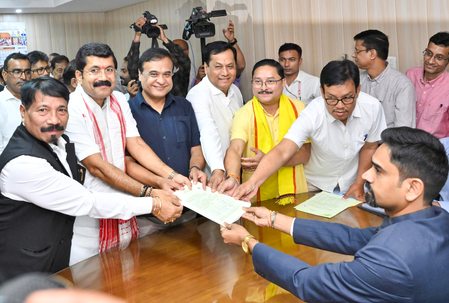 Two NDA candidates elected unopposed to Rajya Sabha from Assam Two NDA candidates elected unopposed to Rajya Sabha from Assam