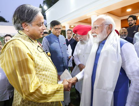 Tharoor reflects on India's anti-terror diplomacy as PM Modi meets Op-Sindoor delegations
