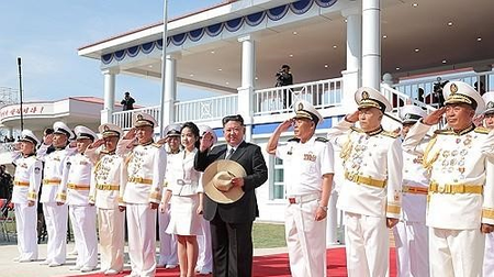 North Korea's Kim attends launch ceremony of repaired destroyer, plans to build more such warships North Korea's Kim attends launch ceremony of repaired destroyer, plans to build more such warships