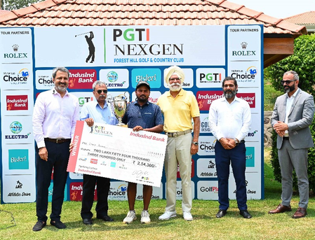 PGTI NexGen Forest Hill: Umed Kumar wins on professional debut PGTI NexGen Forest Hill: Umed Kumar wins on professional debut