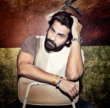 Arjan Bajwa says he gets his never-give-up attitude from his father Arjan Bajwa says he gets his never-give-up attitude from his father