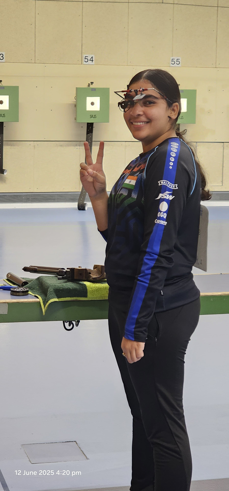 Shooting World Cup: Suruchi Singh bags gold in women's 10m air pistol in Munich