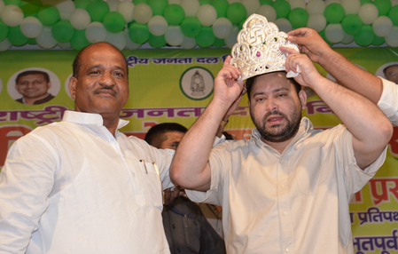 BJP's allegations of Lalu Yadav disrespecting Ambedkar ‘false', 'politically motivated': Tejashwi