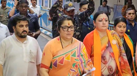 Vandalisation of Tagore's ancestral home: BJP delegation meets Bangladesh deputy high commissioner in Kolkata Vandalisation of Tagore's ancestral home: BJP delegation meets Bangladesh deputy high commissioner in Kolkata