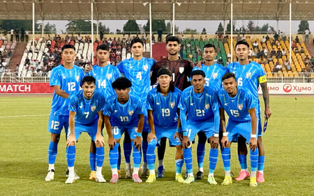 Football: Ten-man India U23 lose lead and match against Tajikistan