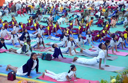 Gujarat: PM Modi's hometown Vadnagar to host state-level yoga day event Gujarat: PM Modi's hometown Vadnagar to host state-level yoga day event
