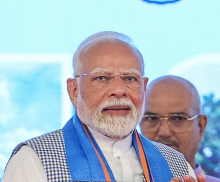 PM Modi arrives in Odisha, to attend BJP govt’s first anniversary