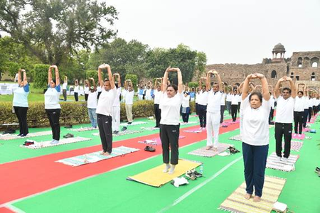 ASI to host Yoga Day celebrations at 81 historic sites, entry fee waived across all monuments ASI to host Yoga Day celebrations at 81 historic sites, entry fee waived across all monuments