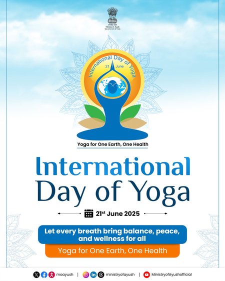 IDY2025: Yoga vital for mental health, cuts down stress, say Ministers