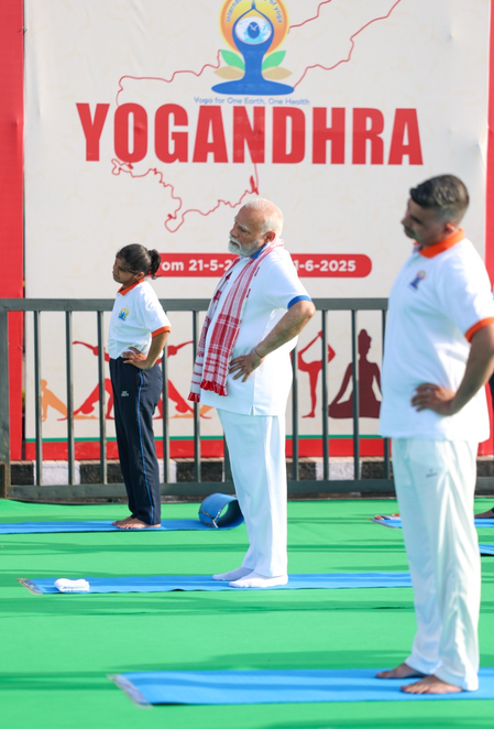PM Modi made Yoga a global wellness movement: Chandrababu Naidu