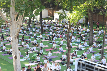 From Beijing to Shanghai, several Chinese cities celebrate International Day of Yoga From Beijing to Shanghai, several Chinese cities celebrate International Day of Yoga
