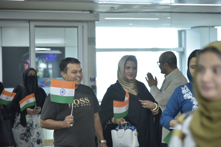 Karnataka: 16 return from Iran, receive warm welcome Karnataka: 16 return from Iran, receive warm welcome