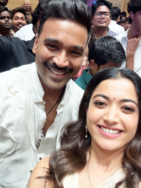 Rashmika Mandanna calls her 'Kuberaa' co-star Dhanush 'a gem of a person' Rashmika Mandanna calls her 'Kuberaa' co-star Dhanush 'a gem of a person'