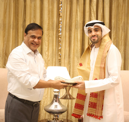Assam CM meets UAE Ambassador, holds discussion on strengthening ties Assam CM meets UAE Ambassador, holds discussion on strengthening ties