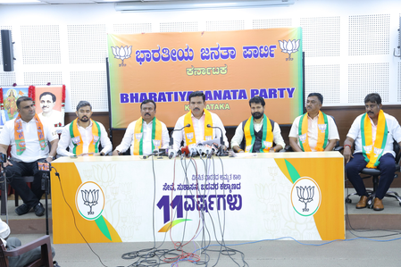 K'taka govt being run through commission mafia agents: BJP K'taka govt being run through commission mafia agents: BJP